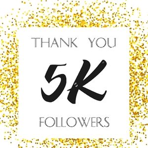 I am at 5k Thank you all 😘